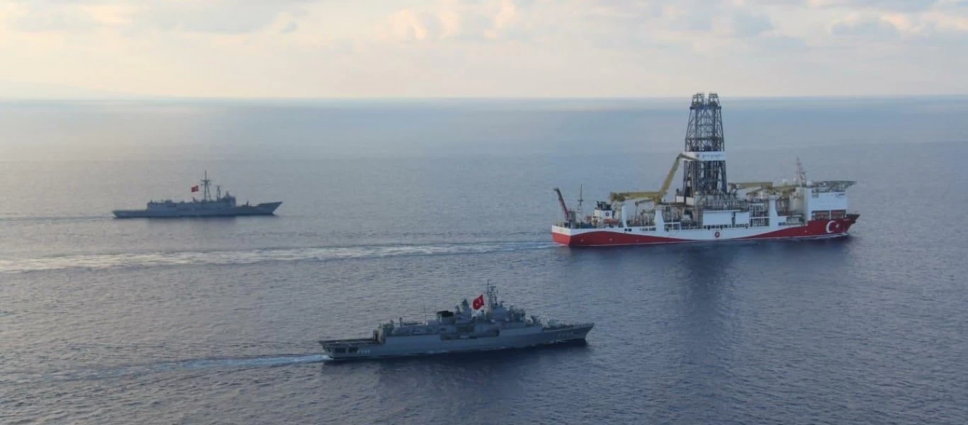 Η Τουρκία κατασκευάζει ναυτική βάση στα Κατεχόμενα για την υποστήριξη των ερευνών στα κοιτάσματα των... άλλων